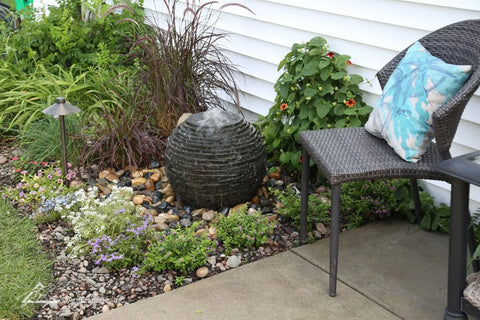 Aquascape Extra Small Stacked Slate Sphere Fountain Kit