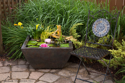 Aquascape Textured Gray Slate Patio Pond