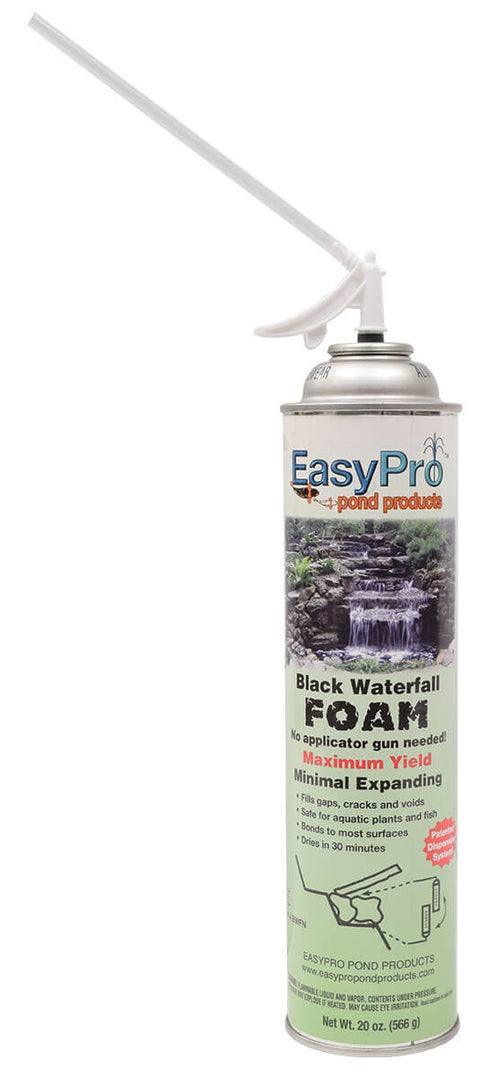 EasyPro Black Straw Waterfall Foam 20 oz.