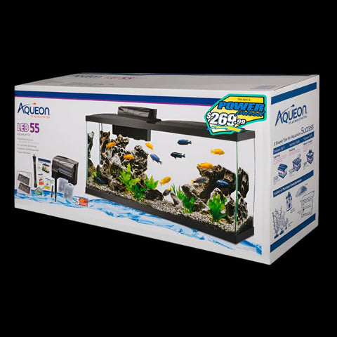 Aqueon Pre-Priced LED Aquarium Kit 55 GAL