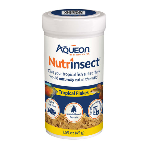 Aqueon Nutrinsect Tropical Flakes - 1.59oz