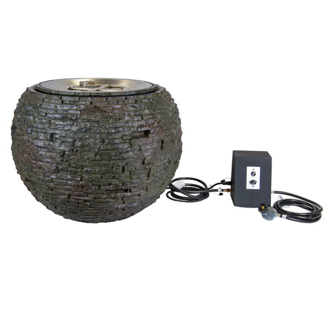 Aquascape Fire and Water Stacked Slate Sphere