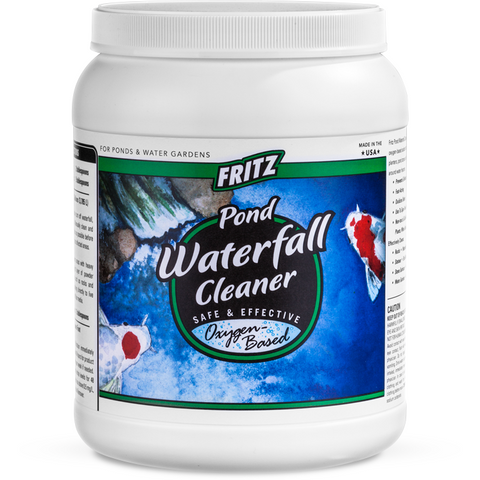 Fritz Pond Waterfall Cleaner