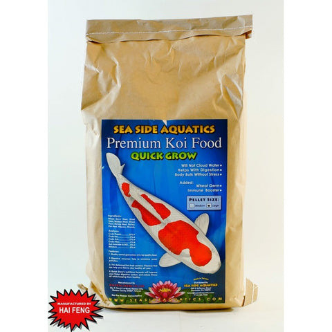Sea Side Aquatics Koi Food - Quick Grow